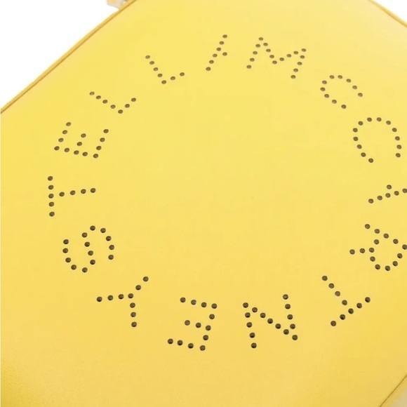 Stella McCartney Stella Logo Camera Crossbody Bag 💼 Citrus - Picture 4 of 16